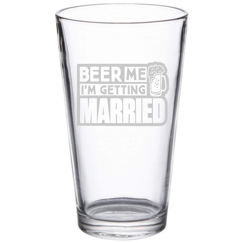 NeeNoNex Beer Me I'm Getting Married Beer Pint - Image 3